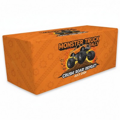 6' Premium Fitted Standard Table Cover(Full Color Dye Sublimation)